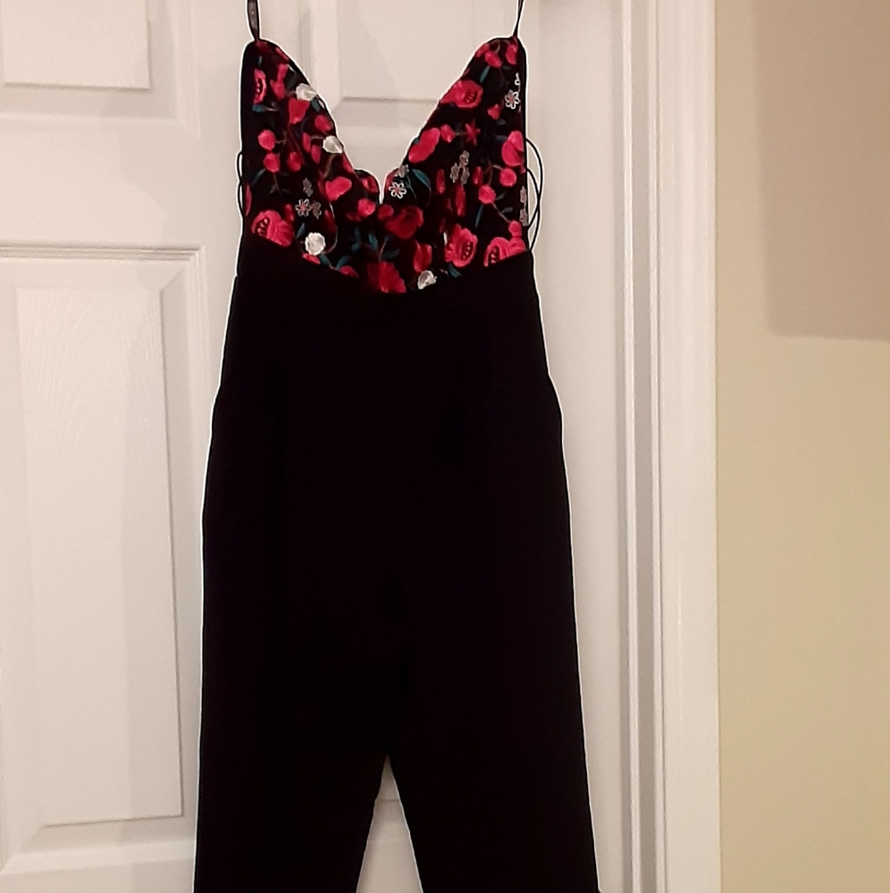 Embroidered Jumpsuit